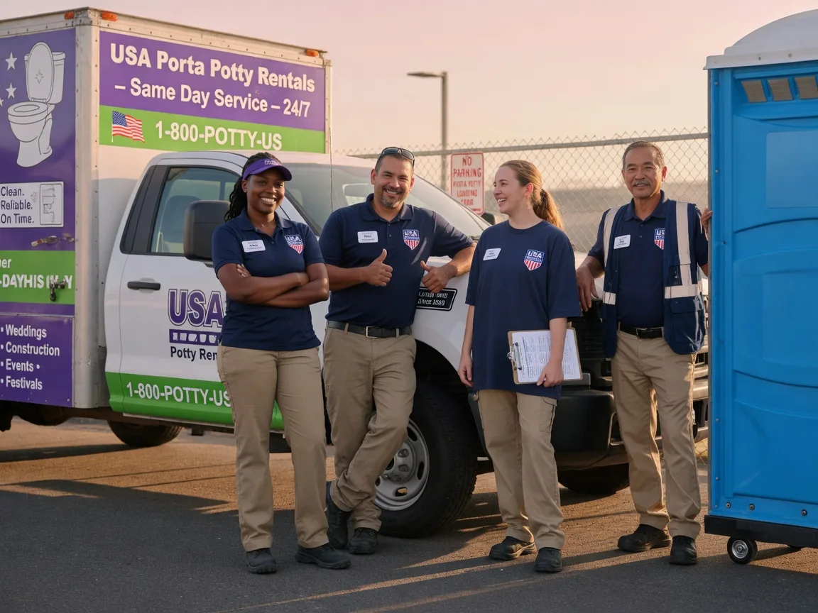 Porta Potty Rental company in Lewisburg, OH